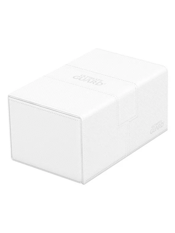 Compra Ultimate Guard Twin Flip'n'Tray 160+ XenoSkin Monocolor Blanco 
