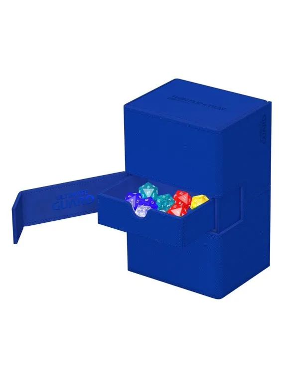 Compra Ultimate Guard Twin Flip'n'Tray 160+ XenoSkin Monocolor Azul de