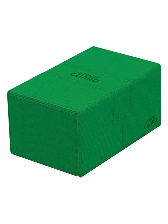 Compra Ultimate Guard Twin Flip'n'Tray 160+ XenoSkin Monocolor Verde d