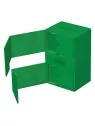 Compra Ultimate Guard Twin Flip'n'Tray 160+ XenoSkin Monocolor Verde d