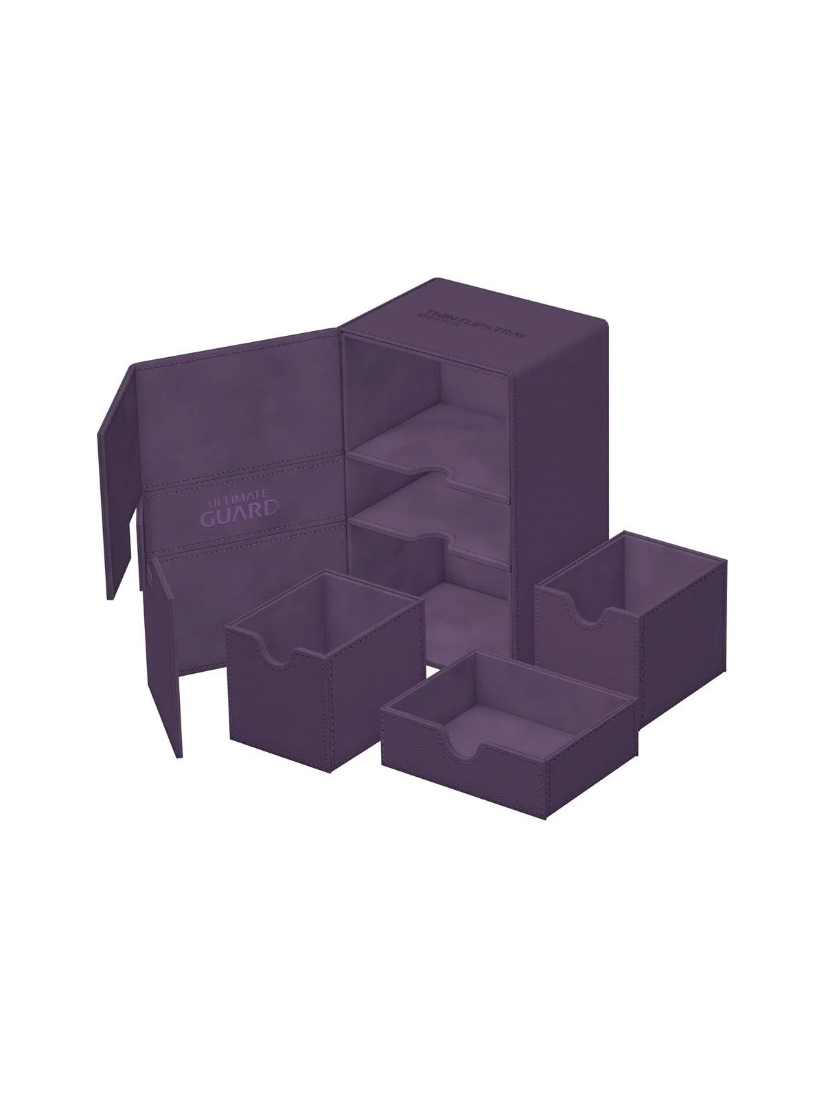 Compra Ultimate Guard Twin Flip'n'Tray 160+ XenoSkin Monocolor Violeta