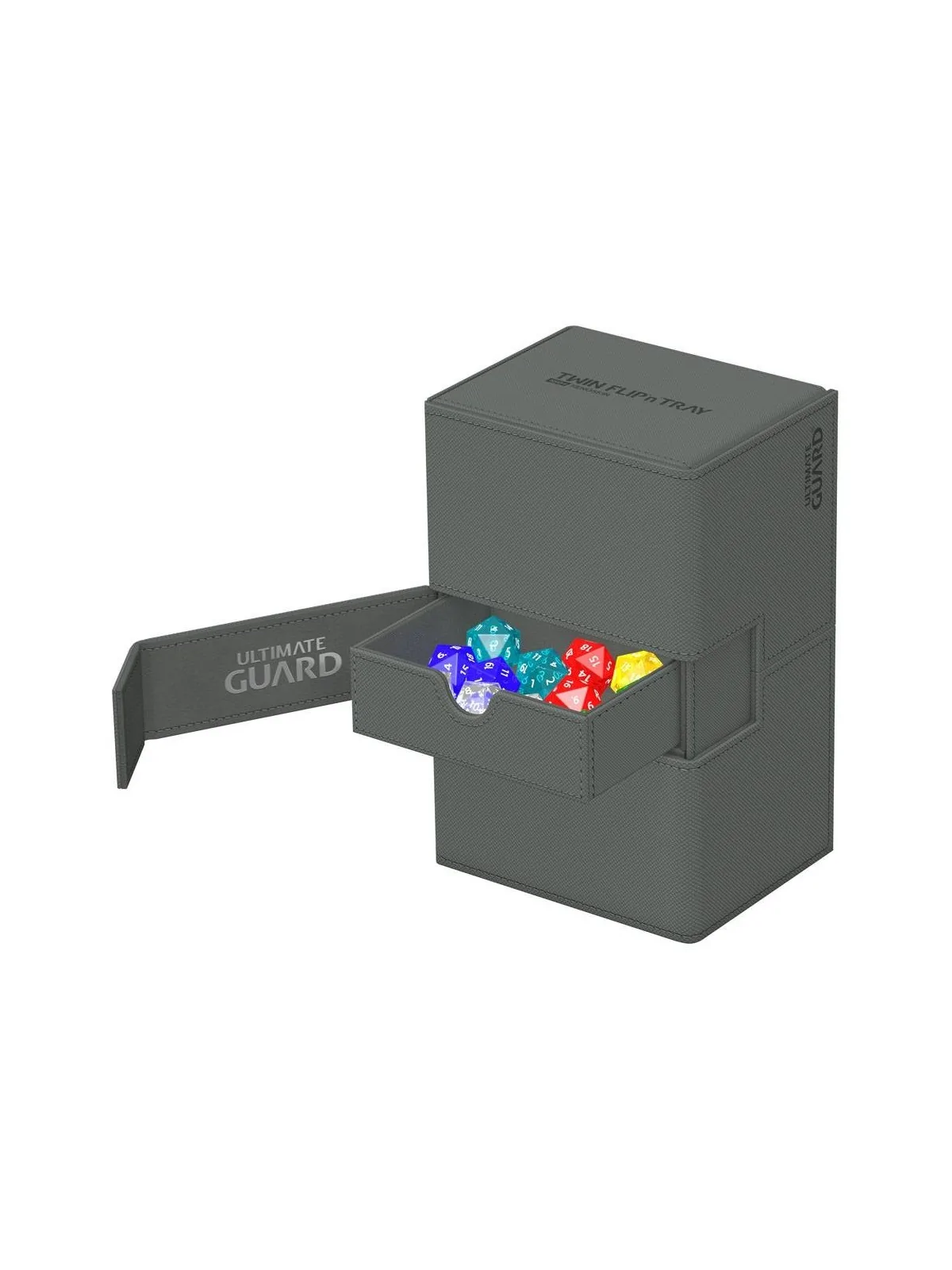 Compra Ultimate Guard Twin Flip'n'Tray 160+ XenoSkin Monocolor Gris de
