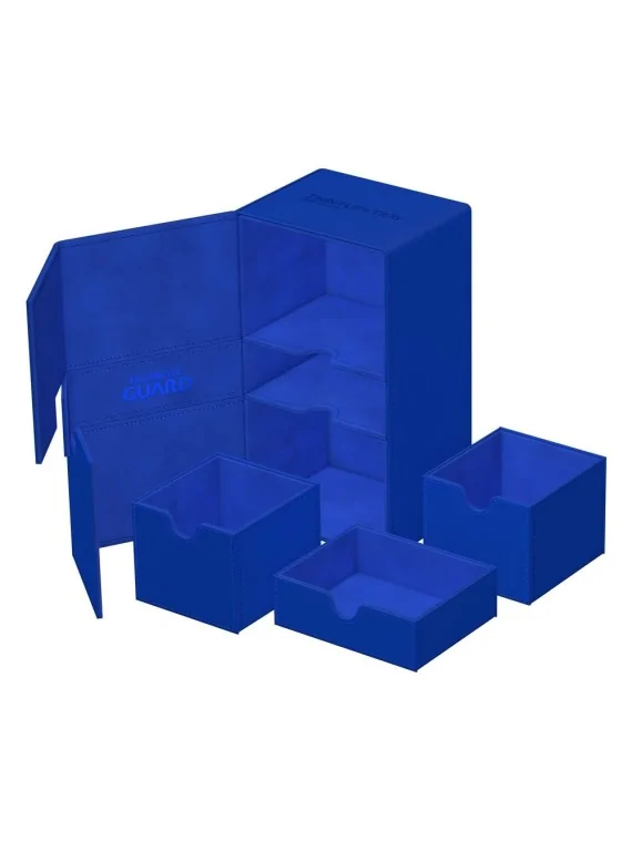 Compra Ultimate Guard Twin Flip'n'Tray 200+ XenoSkin Monocolor Azul de