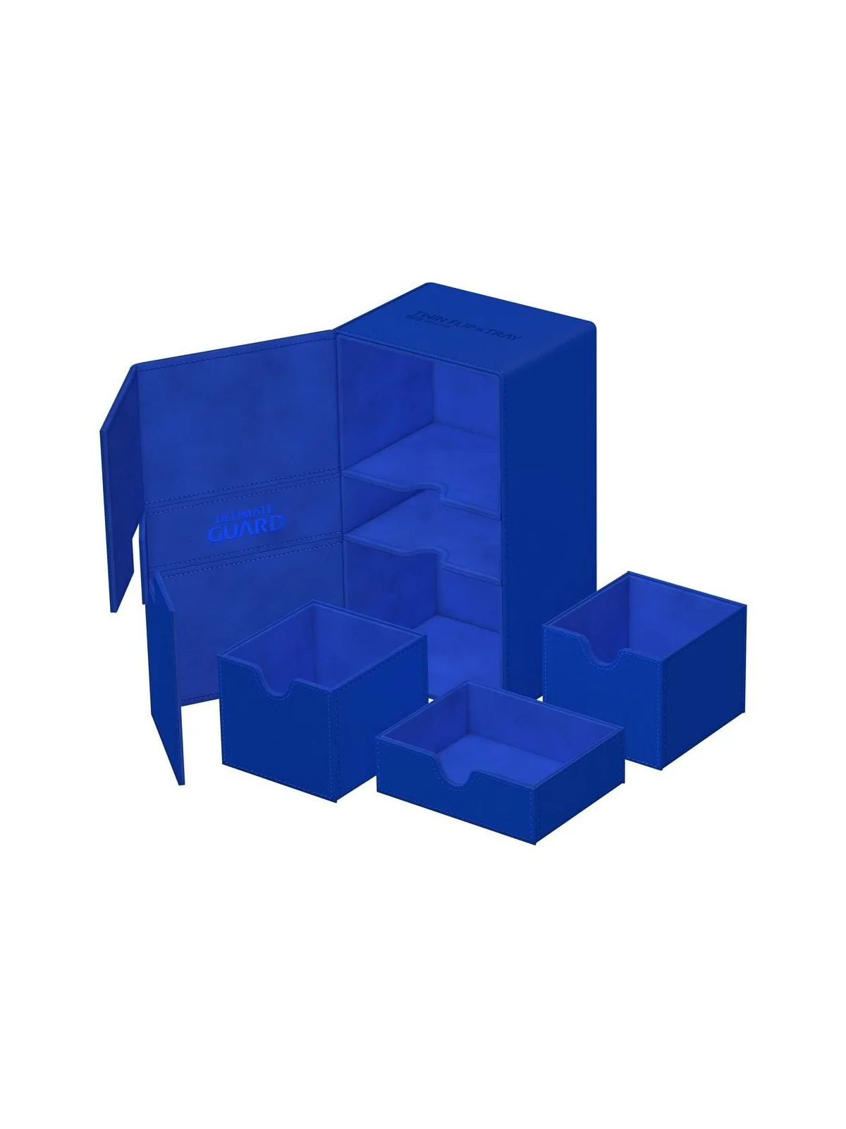 Compra Ultimate Guard Twin Flip'n'Tray 200+ XenoSkin Monocolor Azul de