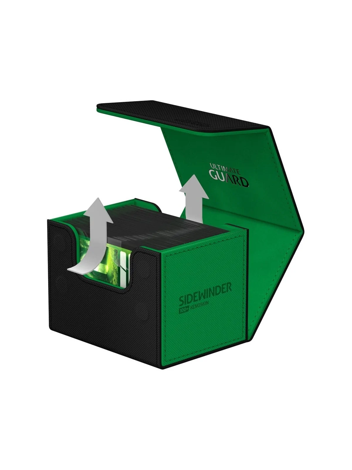 Compra Ultimate Guard Sidewinder 100+ XenoSkin SYNERGY Negro/Verde de 