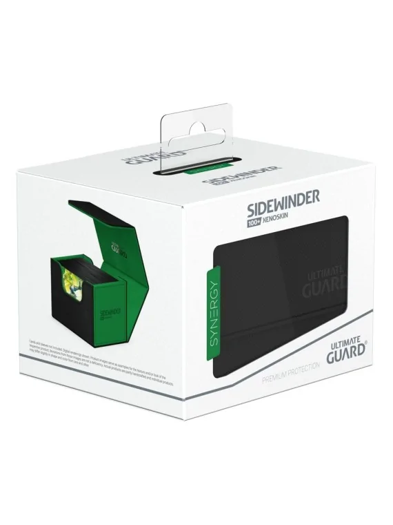 Compra Ultimate Guard Sidewinder 100+ XenoSkin SYNERGY Negro/Verde de 
