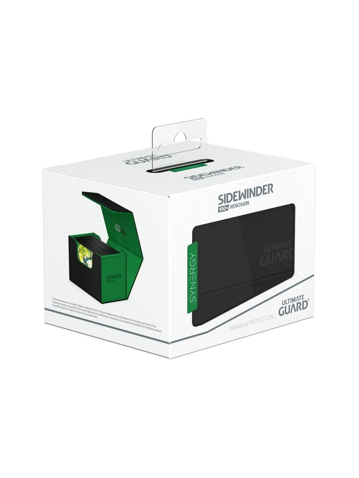 Compra Ultimate Guard Sidewinder 100+ XenoSkin SYNERGY Negro/Verde de 