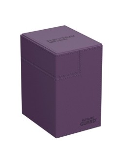 Ultimate Guard Flip'n'Tray 133+ XenoSkin Violeta de Ultimate Guard en Cajas para Cartas | La Cueva Roja