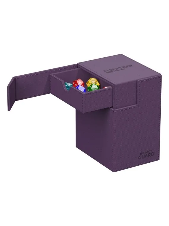 Compra Ultimate Guard Flip'n'Tray 133+ XenoSkin Violeta de Ultimate Gu