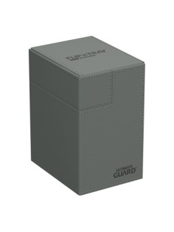 Ultimate Guard Flip'n'Tray 133+ XenoSkin Gris de Ultimate Guard en Cajas para Cartas | La Cueva Roja