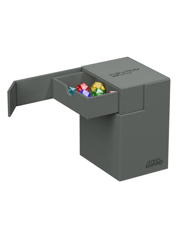 Compra Ultimate Guard Flip'n'Tray 133+ XenoSkin Gris de Ultimate Guard