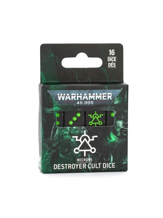 Compra Necrons: Destroyer Cult Dice (49-47) de Games Workshop al mejor