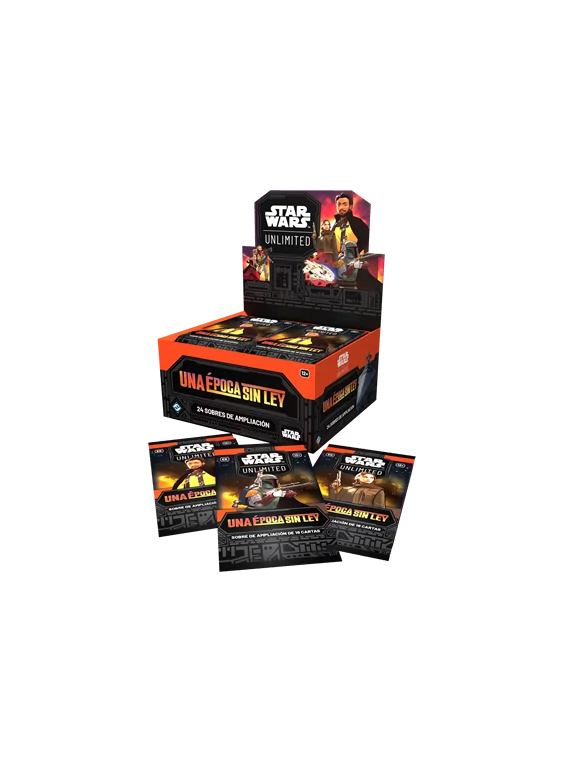 Compra Star Wars Unlimited: Una Época sin Ley Expositor Sobres (24) IN