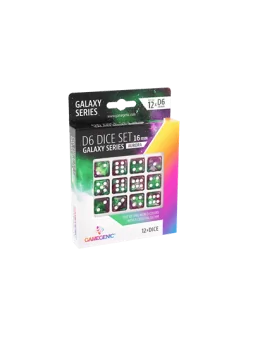 Compra Aurora D6 Dice Set 16 mm (12 pcs) de Gamegenic al mejor precio 