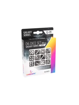 Compra Moon D6 Dice Set 16 mm (12 pcs) de Gamegenic al mejor precio (1