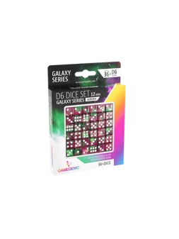 Compra Aurora D6 Dice Set 12 mm (36 pcs) de Gamegenic al mejor precio 