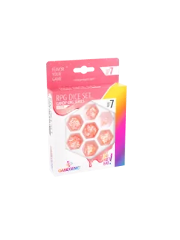 Compra Peach RPG Dice Set (7pcs) de Gamegenic al mejor precio (17,09 €