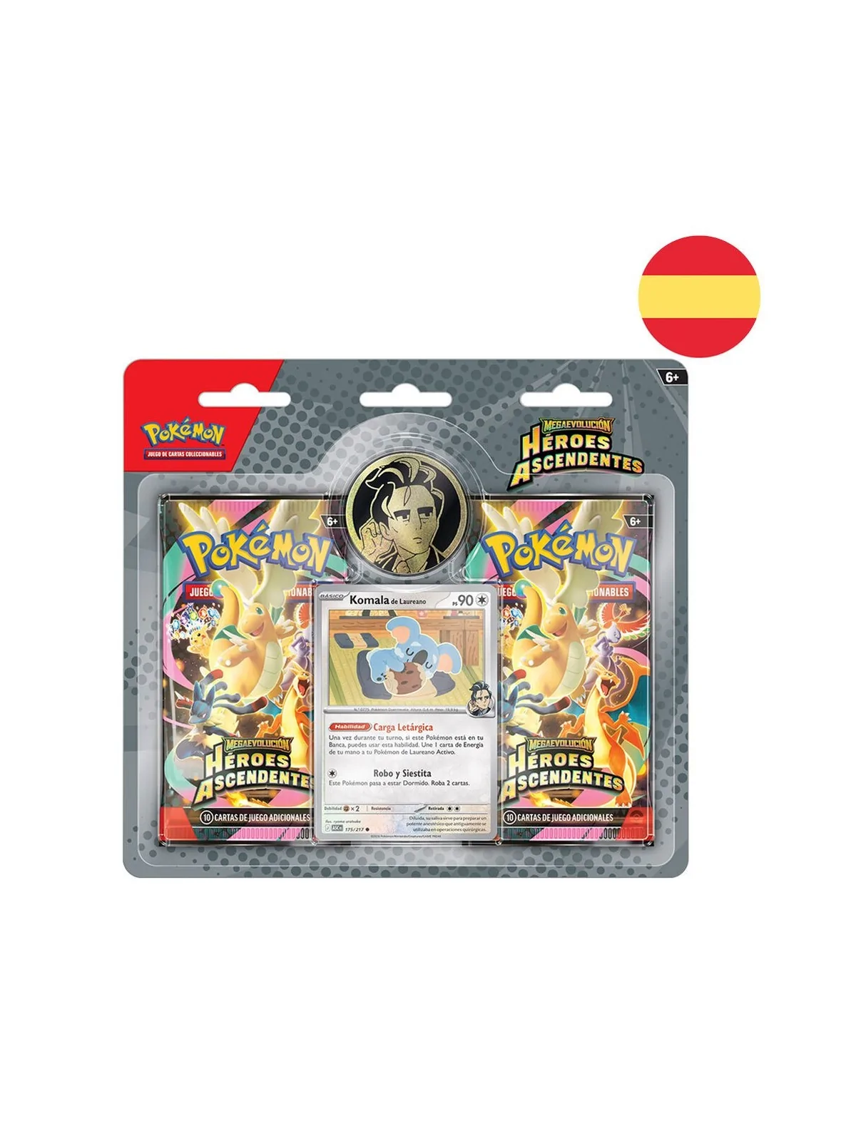 Compra Pokemon TCG: Blíster Héroes Ascendentes de Bandai al mejor prec