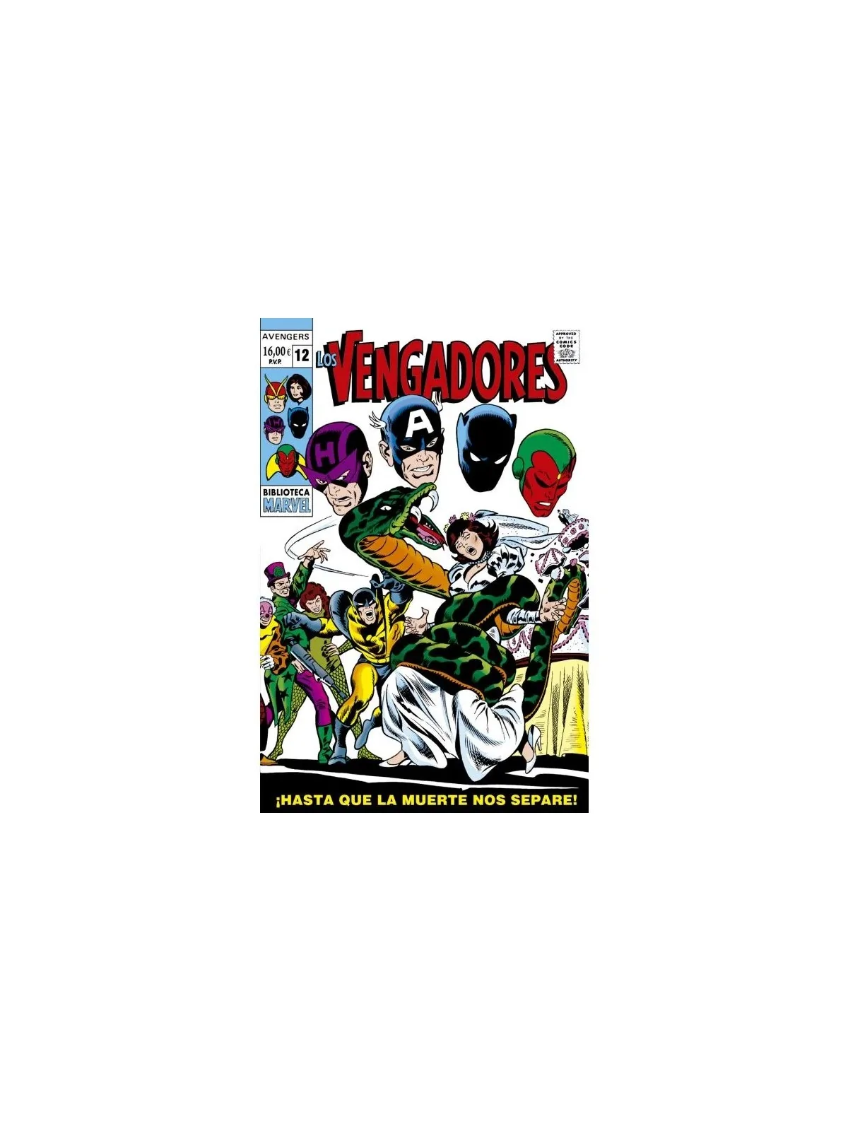 Compra Biblioteca Marvel 111: Los Vengadores 12 de Panini Comics al me