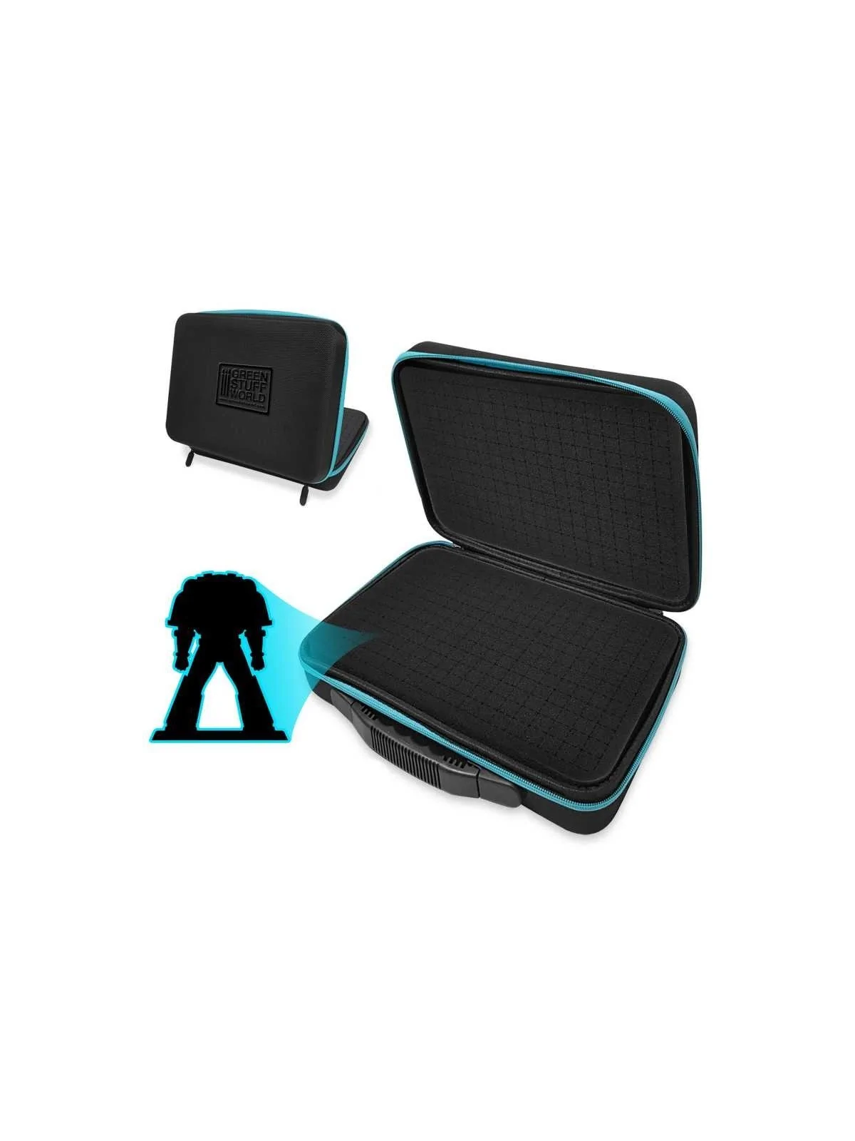 Compra Maletín Transporte Miniaturas con Espuma de Green Stuff World a