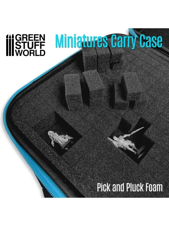 Compra Maletín Transporte Miniaturas con Espuma de Green Stuff World a