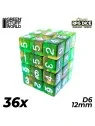 Compra 36 Dados D6 12mm: Naranja/Verde Transparente de Green Stuff Wor