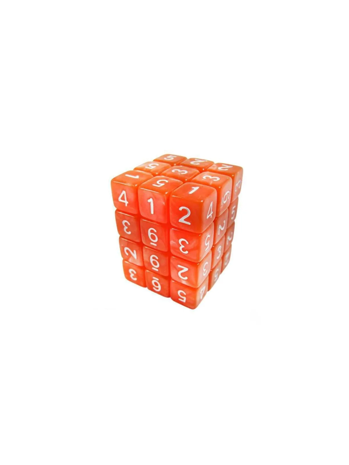 Compra 36 Dados D6 12mm: Naranja de Green Stuff World al mejor precio 