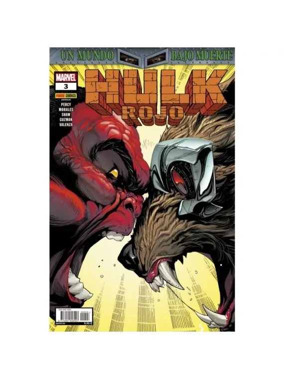 Compra Un mundo Bajo Muerte: Hulk Rojo 03 de Panini Comics al mejor pr