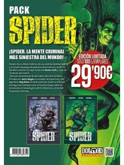 Compra Pack The Spider Vol. 1 y 2 de DOLMEN EDITORIAL al mejor precio 