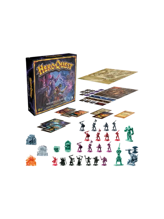 Compra HeroQuest: Hechiceros de Morcar de Hasbro al mejor precio (49,9