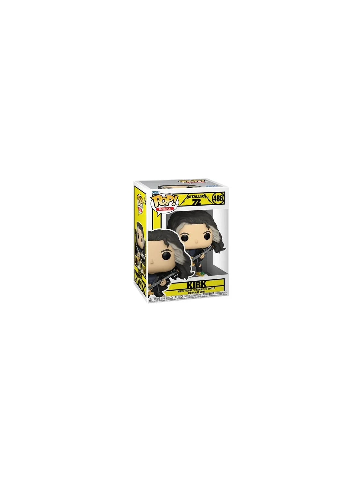 Compra Funko POP! Metallica: Kirk (486) de Funko al mejor precio (17,0