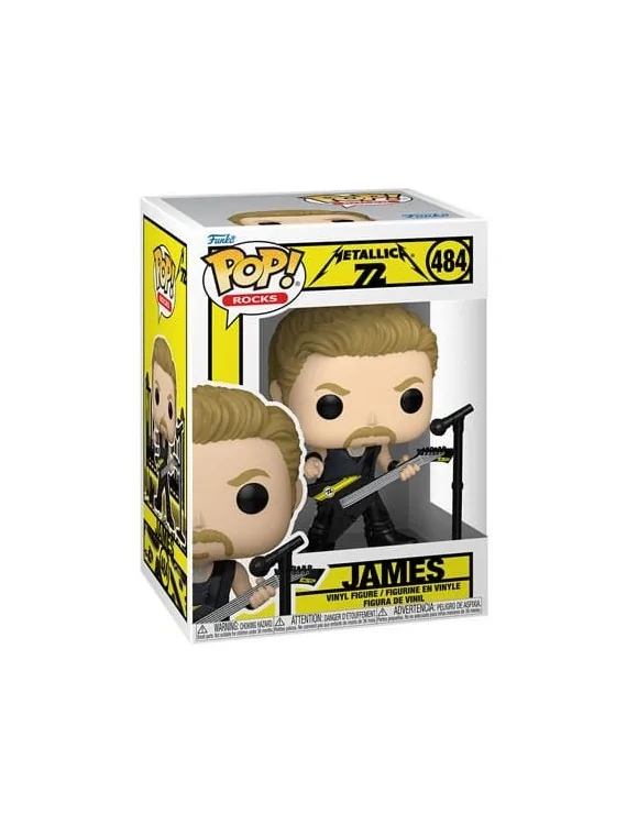 Compra Funko POP! Metallica: James (484) de Funko al mejor precio (17,