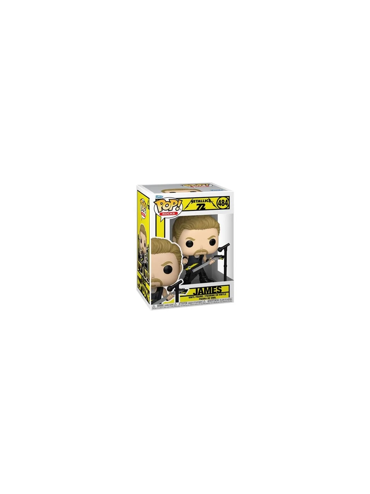 Compra Funko POP! Metallica: James (484) de Funko al mejor precio (17,
