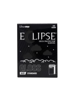 Fundas Standard Gloss Jet Black (105 Unidades) de Ultra Pro en Fundas | La Cueva Roja