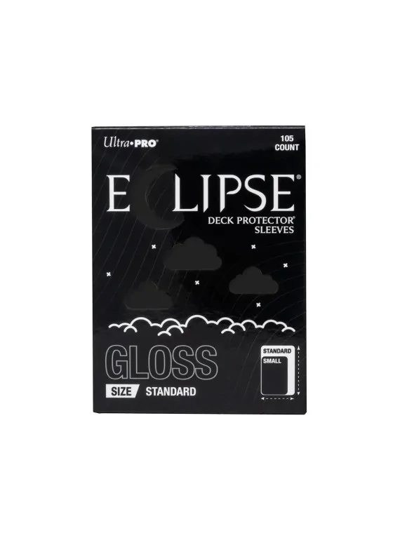 Compra Fundas Standard Gloss Jet Black (105 Unidades) de Ultra Pro al 