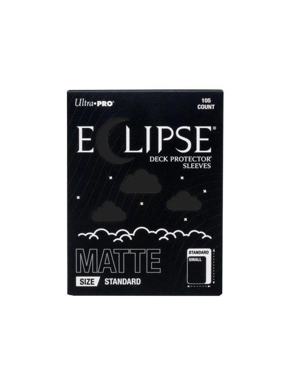 Fundas Standard Matte Jet Black (105 Unidades) de Ultra Pro en Fundas | La Cueva Roja