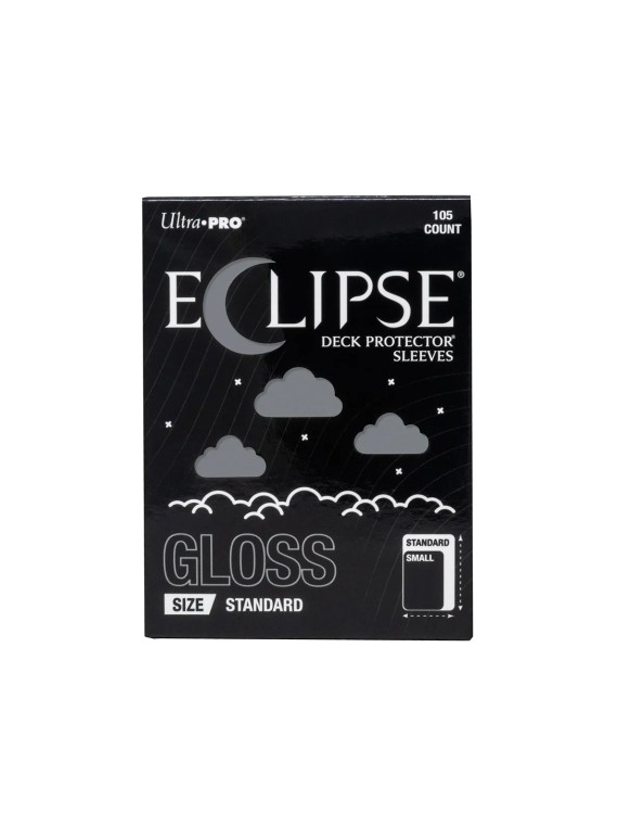 Fundas Standard Gloss Smoke Grey (105 Unidades) de Ultra Pro en Fundas | La Cueva Roja