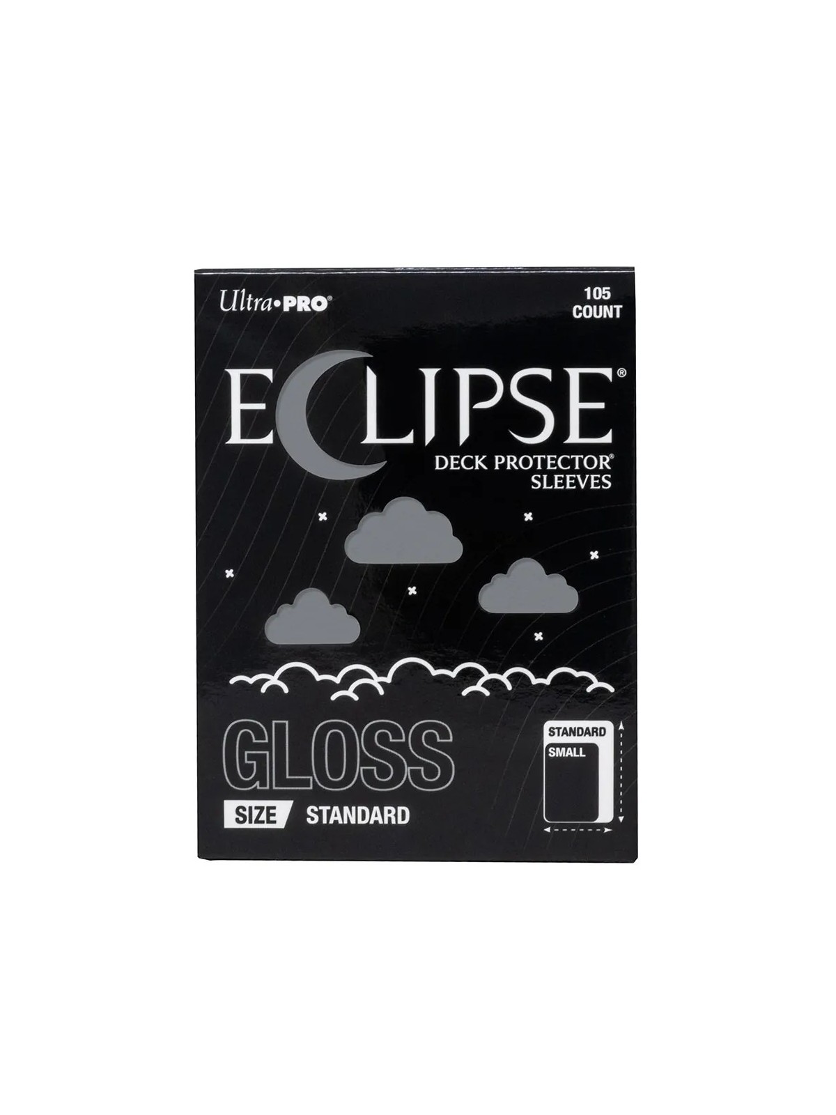 Fundas Standard Gloss Smoke Grey (105 Unidades) de Ultra Pro en Fundas | La Cueva Roja
