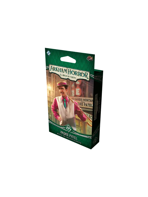 Compra Arkham Horror LCG: André Patel Mazo de Investigador de Fantasy 