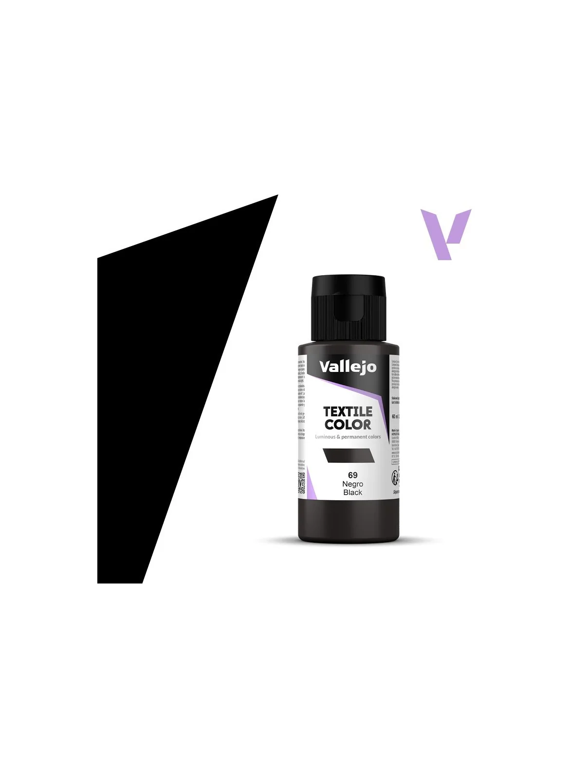 Compra Negro Textile Color Vallejo 60ml (40069) de Vallejo al mejor pr