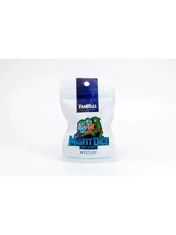 Compra Mystery Misfit Resin Polyhedral Dice Set de FanRoll al mejor pr