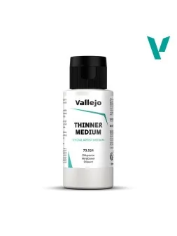 Compra Thinner Medium Diluyente Auxiliar Vallejo 60 ml (70524) de Vall