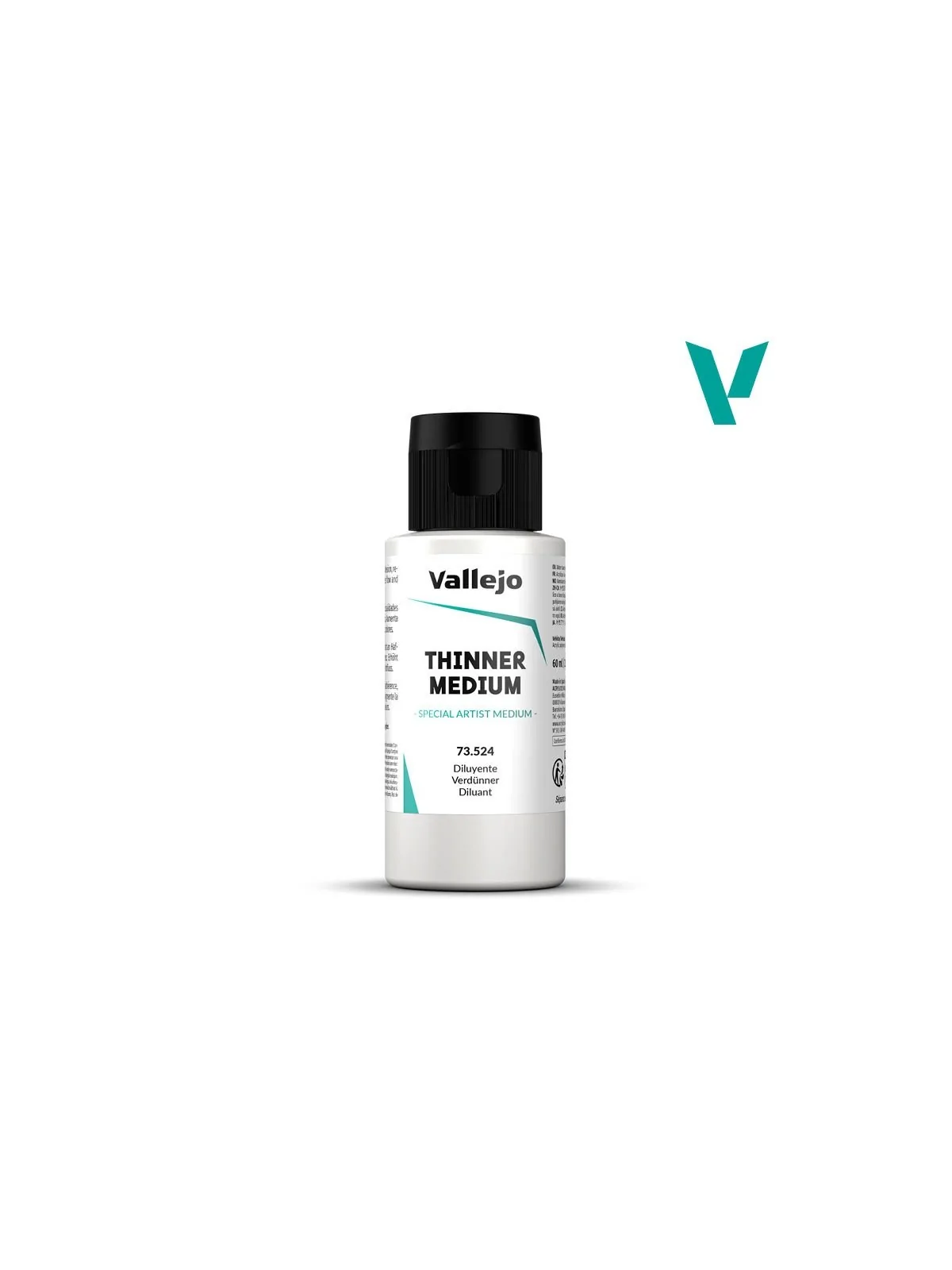 Compra Thinner Medium Diluyente Auxiliar Vallejo 60 ml (70524) de Vall