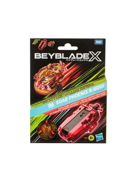 Compra Beyblade X: Set Premium de Lanzador con Cuerda y Top Soar Phoen
