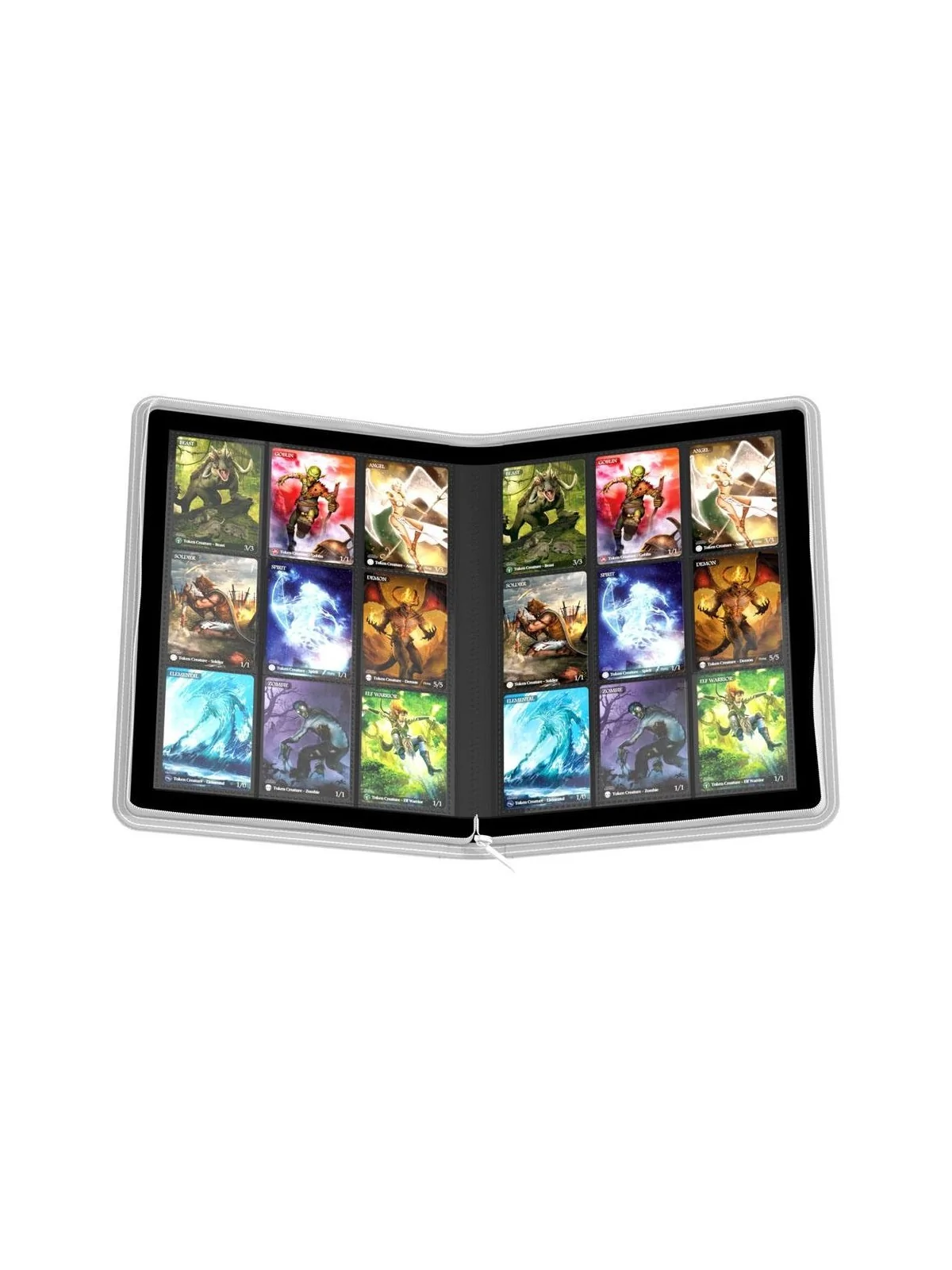 Compra Ultimate Guard Zipfolio 360: 18-Pocket XenoSkin Blanco de Ultim