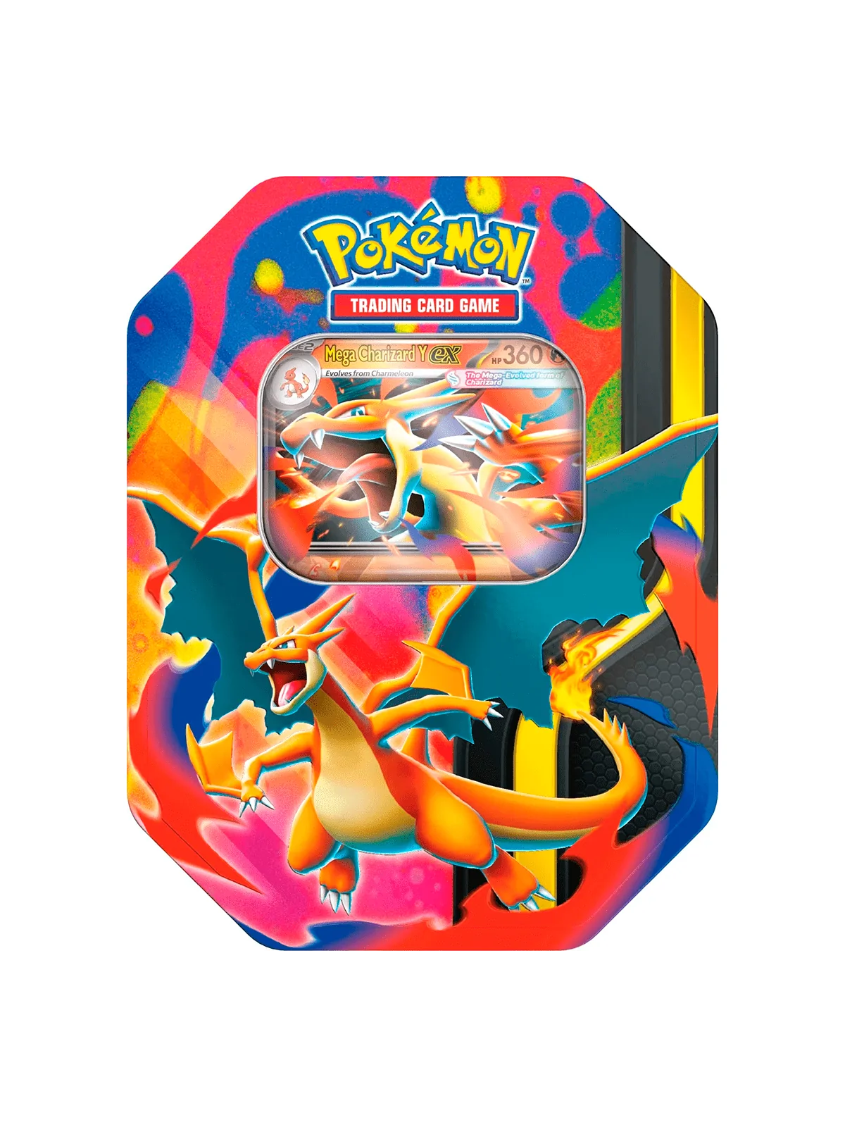 Compra Pokemon TCG: Lata Mega Charizard Y EX (EN) de Bandai al mejor p