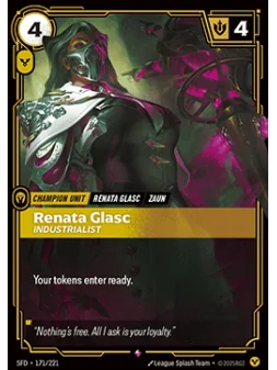Compra Renata Glasc, Industrialist (V.1 - Rare) de Riftbound al mejor 