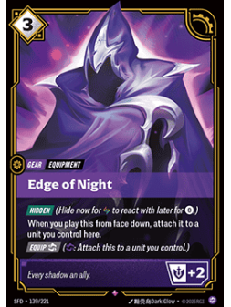 Edge of Night de Riftbound en 02 - Spiritforged | La Cueva Roja