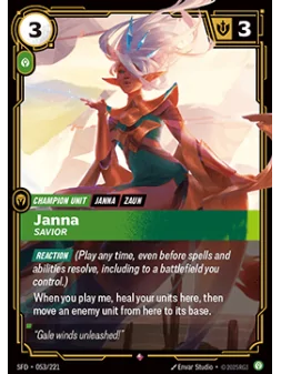 Compra Janna, Savior de Riftbound al mejor precio (0,31 €)