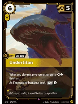 Compra Undertitan de Riftbound al mejor precio (0,20 €)